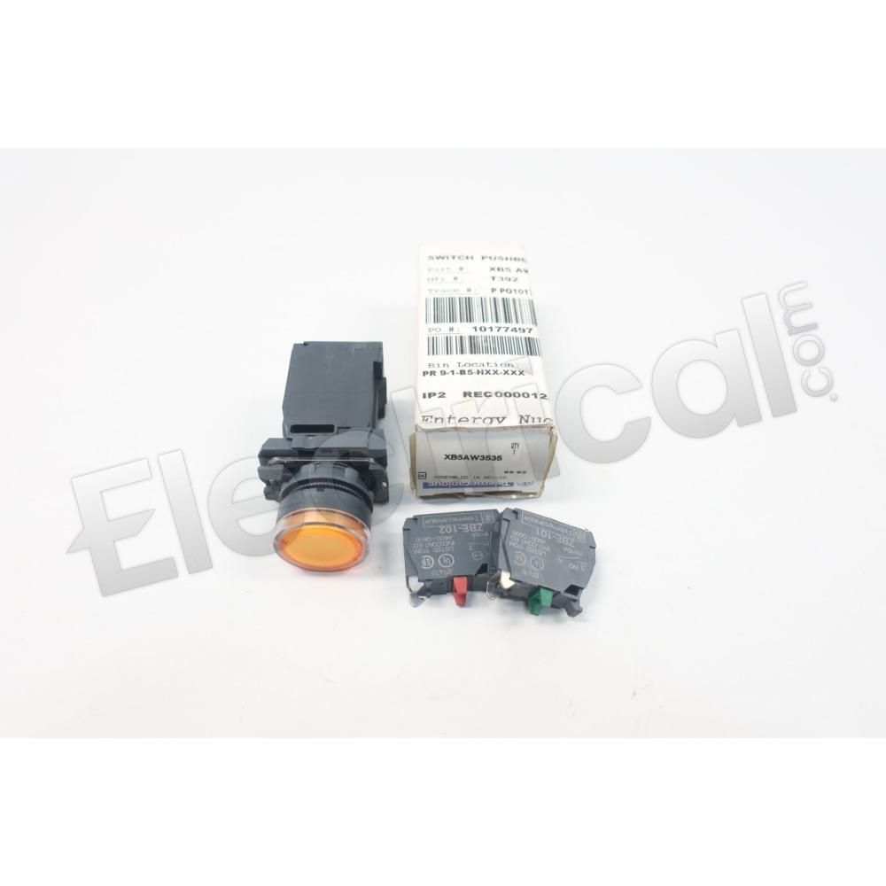 Telemecanique Motor Control Part And Accessory XB5AW3535