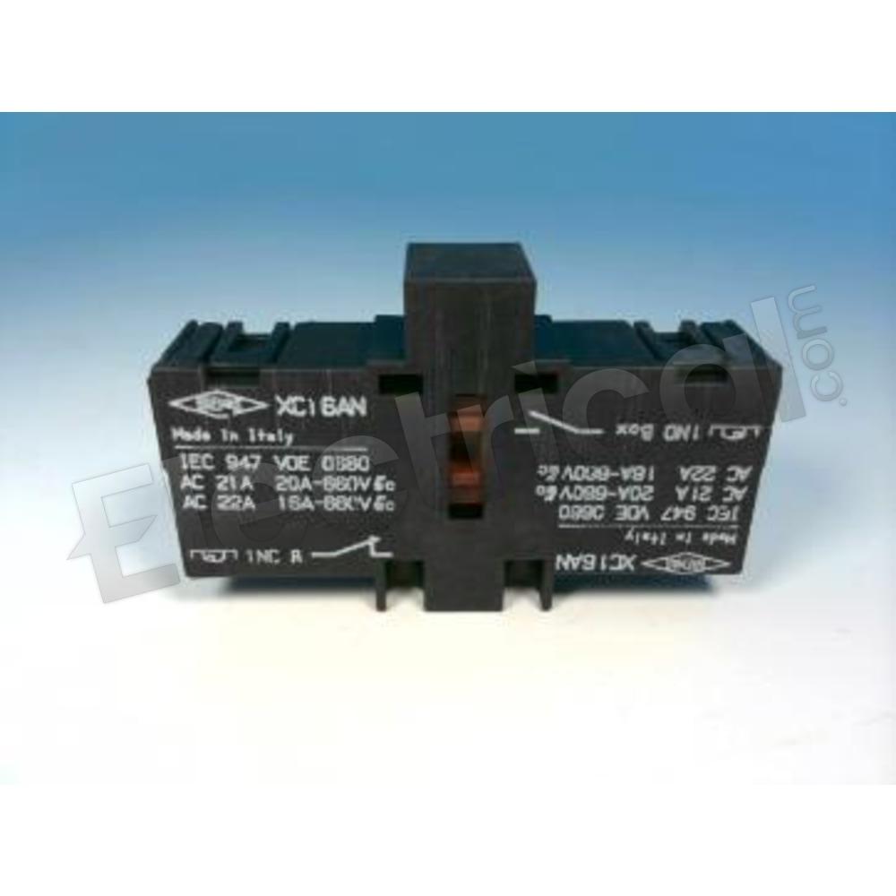 Bremas Contactor And Motor Starter Auxiliary XC16AN