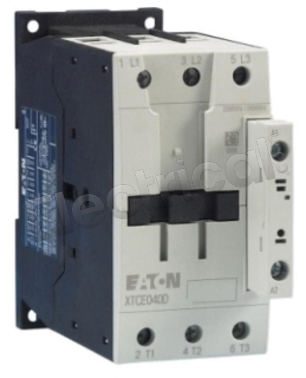 Cutler Hammer Contactor XTCE040D00BD