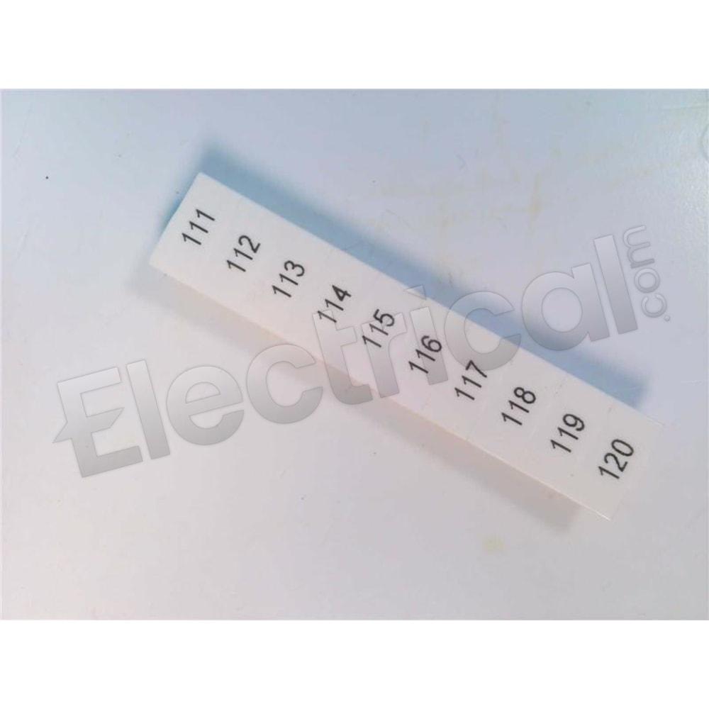 Phoenix Contact Part And Accessory ZB 5,QR:FORTL.ZAHLEN 111-120