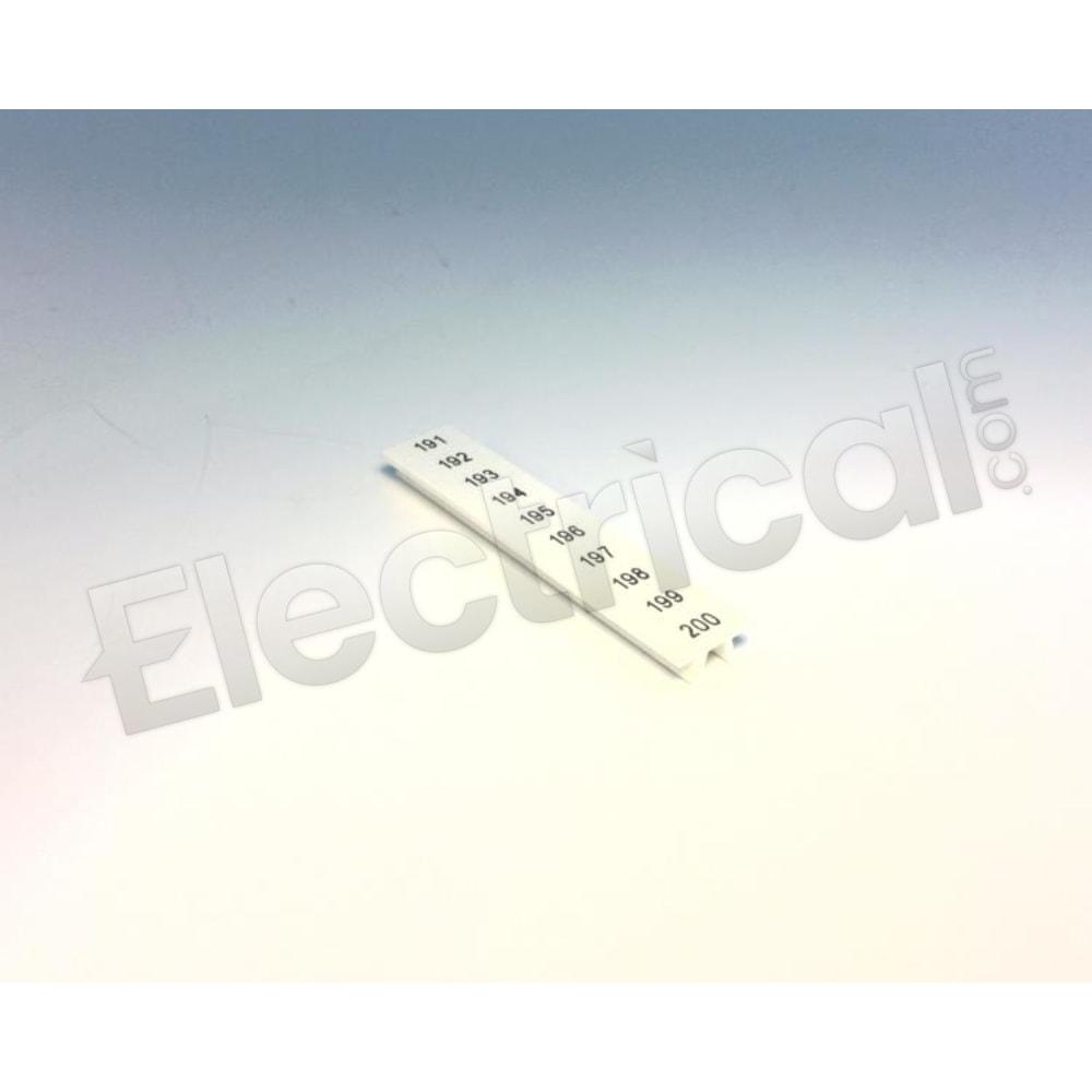 Phoenix Contact Part And Accessory ZB 5,QR:FORTL.ZAHLEN 191-200