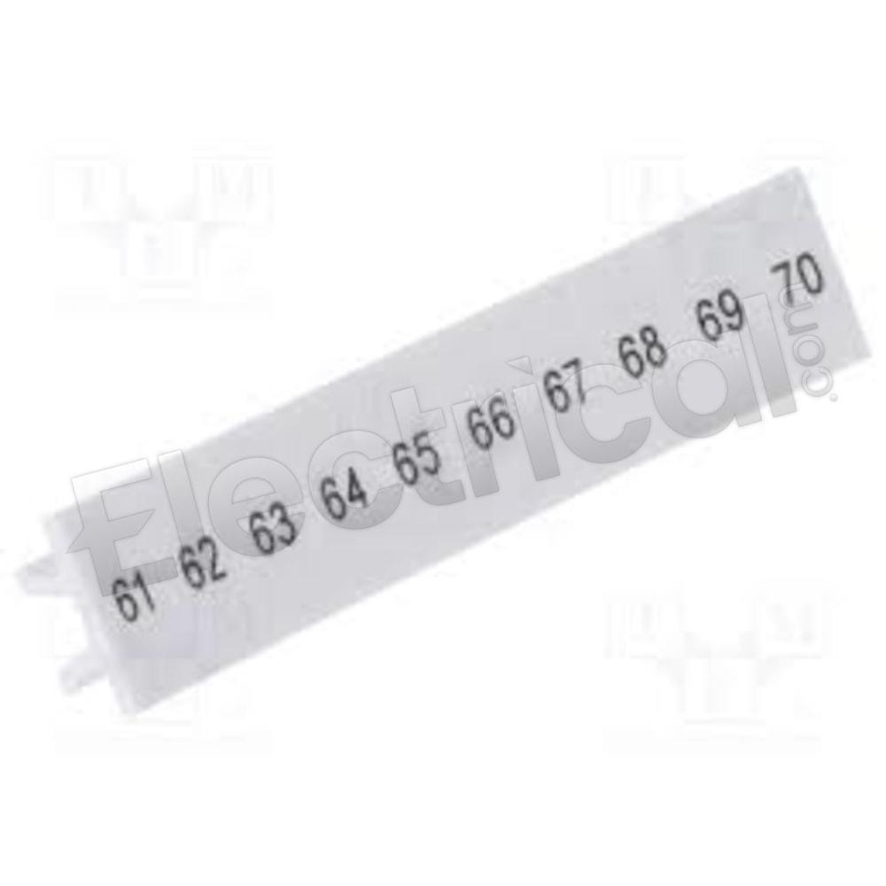 Phoenix Contact Part And Accessory ZB 6 LGS:FORTL.ZAHLEN 61-70