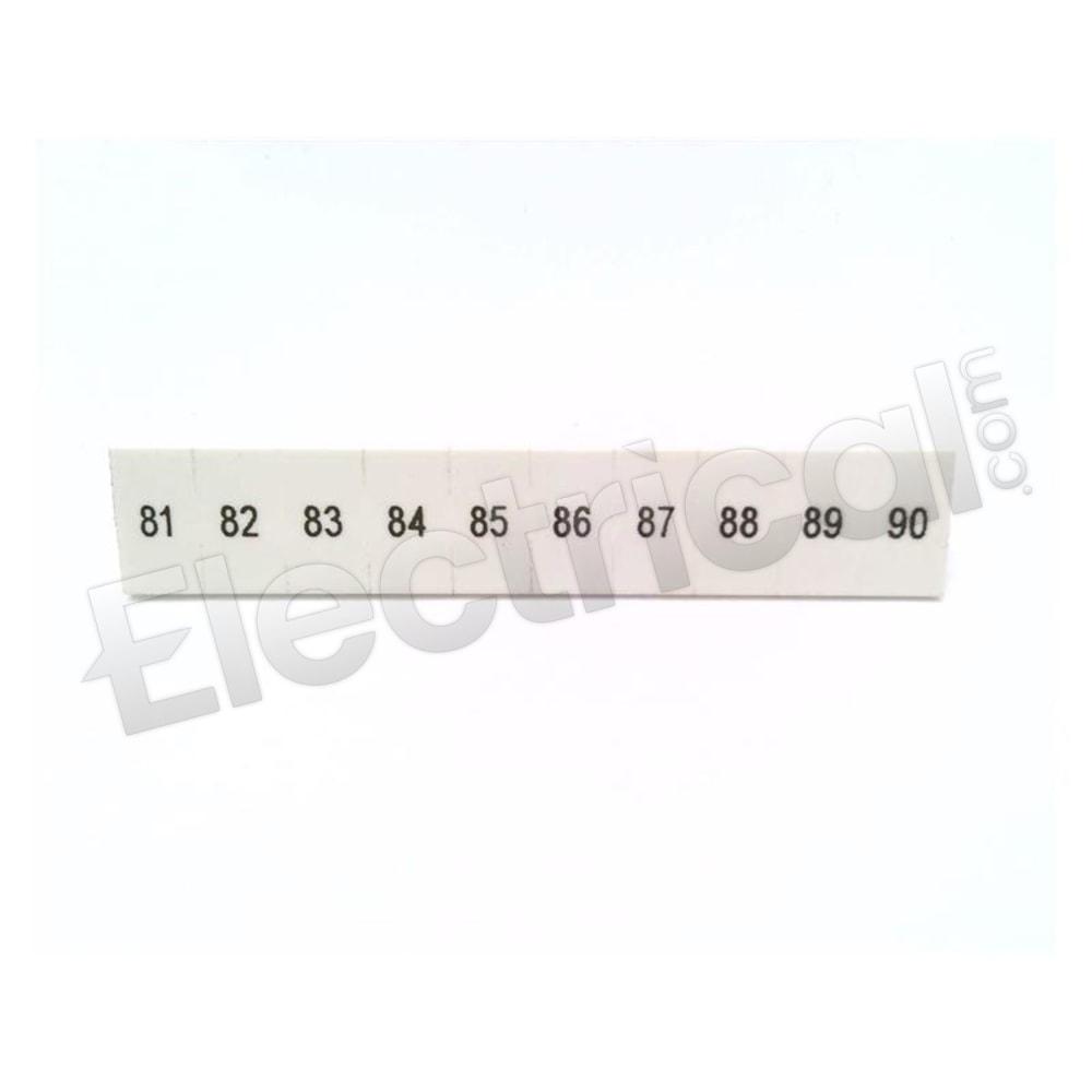 Phoenix Contact Part And Accessory ZB 6 LGS:FORTL.ZAHLEN 81-90