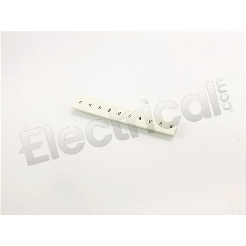 Phoenix Contact Part And Accessory ZB 6,LGS:GLEICHE ZAHLEN 6