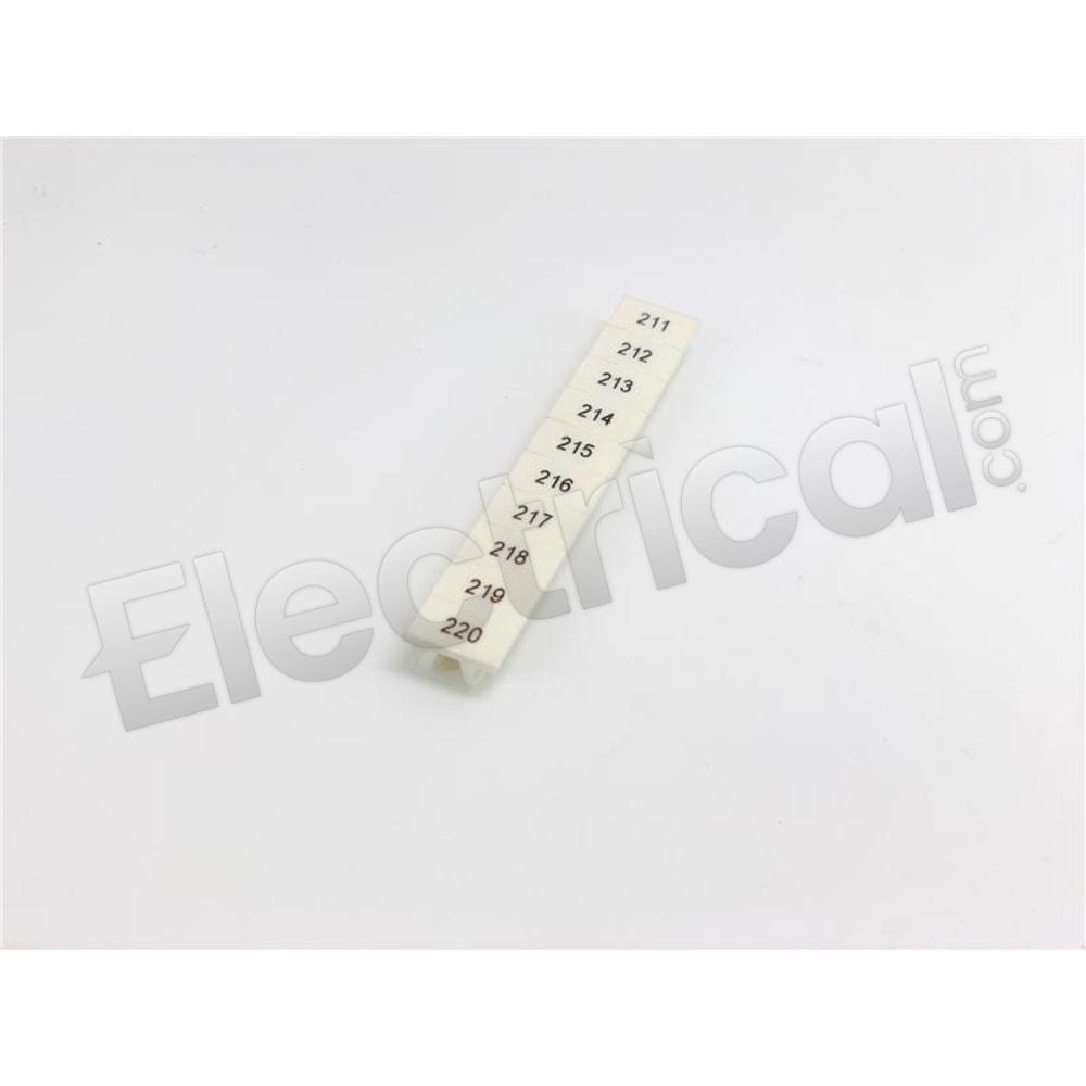 Phoenix Contact Part And Accessory ZB 6,QR:FORTL.ZAHLEN 211-220