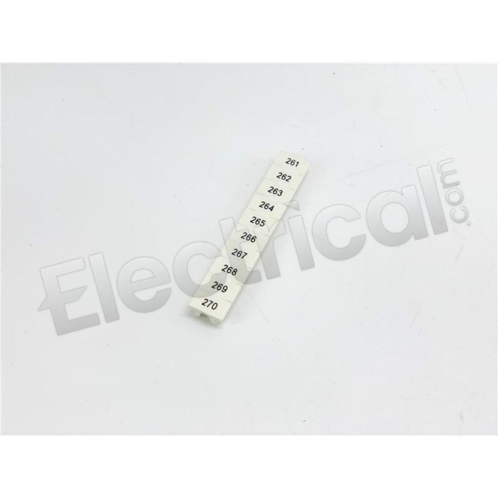 Phoenix Contact Part And Accessory ZB 6,QR:FORTL.ZAHLEN 261-270