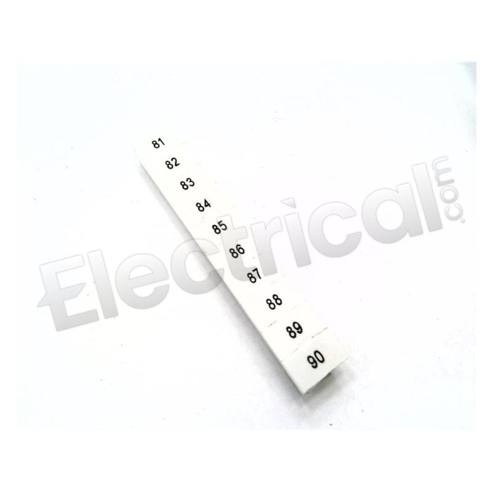 Phoenix Contact Part And Accessory ZB 6,QR:FORTL.ZAHLEN 81-90