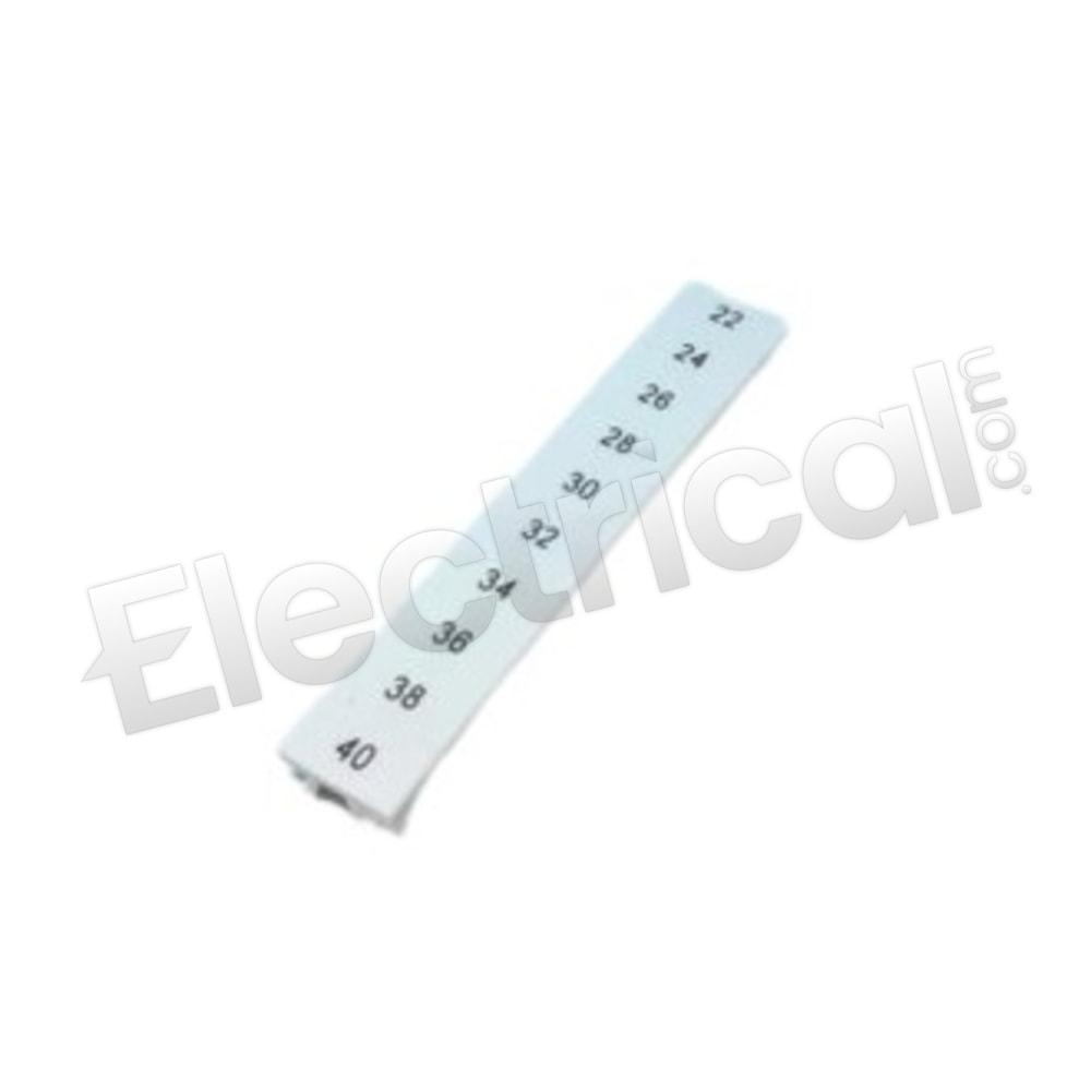 Phoenix Contact Part And Accessory ZB 6,QR:GERADE ZAHLEN 22-40