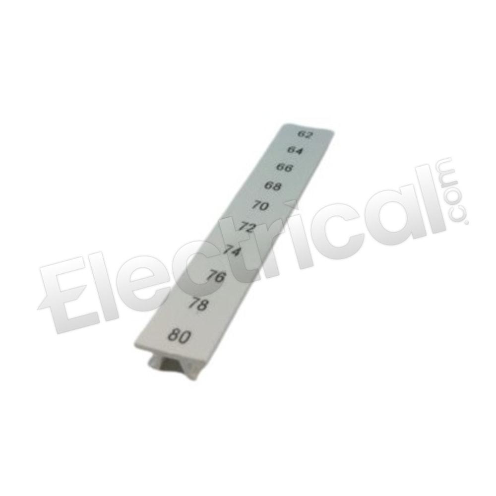 Phoenix Contact Part And Accessory ZB 6,QR:GERADE ZAHLEN 62-80