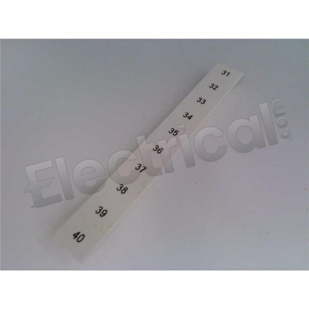 Phoenix Contact Part And Accessory ZB 8 QR:FORTL.ZAHLEN 31-40