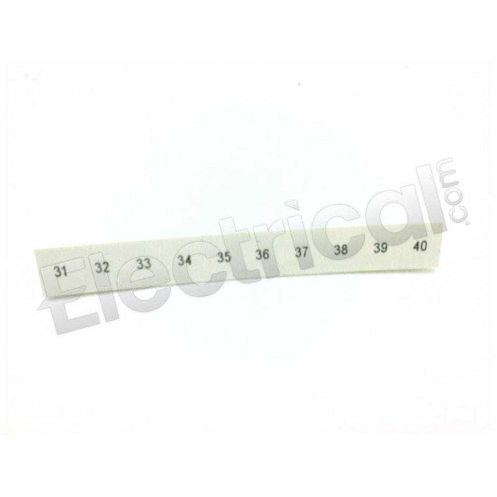 Phoenix Contact Part And Accessory ZB 8,LGS:FORTL.ZAHLEN 31-40