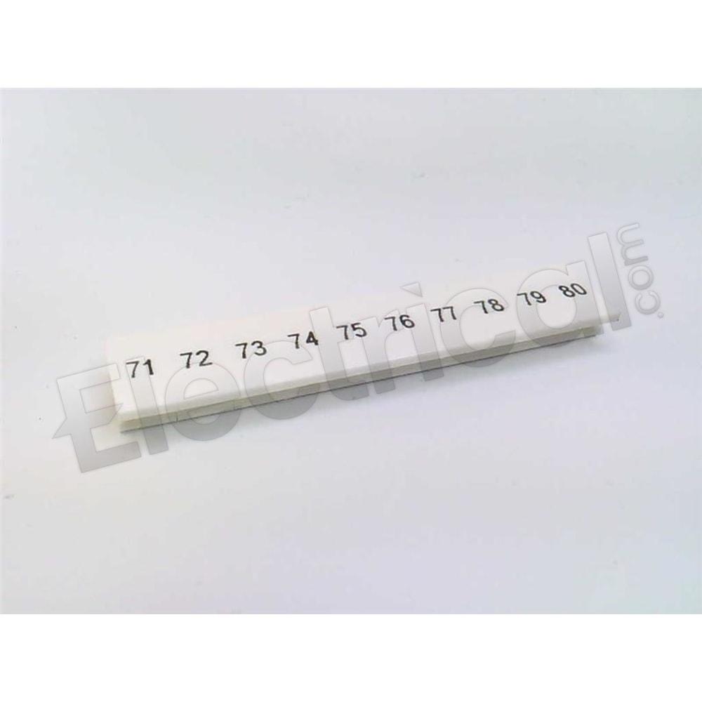 Phoenix Contact Part And Accessory ZB 8,LGS:FORTL.ZAHLEN 71-80