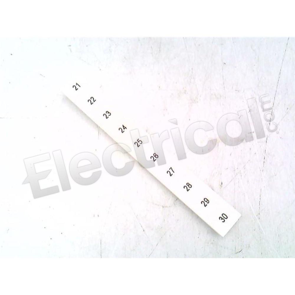 Phoenix Contact Part And Accessory ZB 8,QR:FORTL.ZAHLEN 21-30
