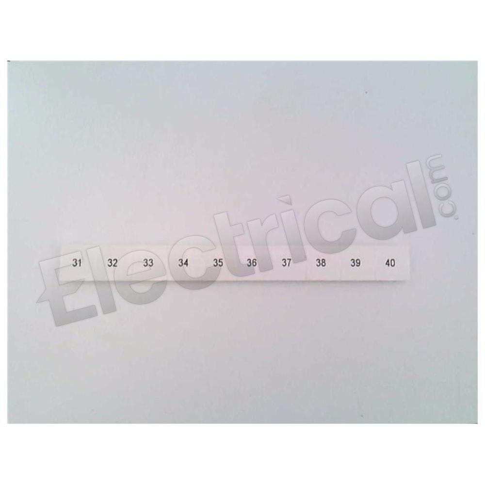 Phoenix Contact Part And Accessory ZB10,LGS:FORTL.ZAHLEN 31-40