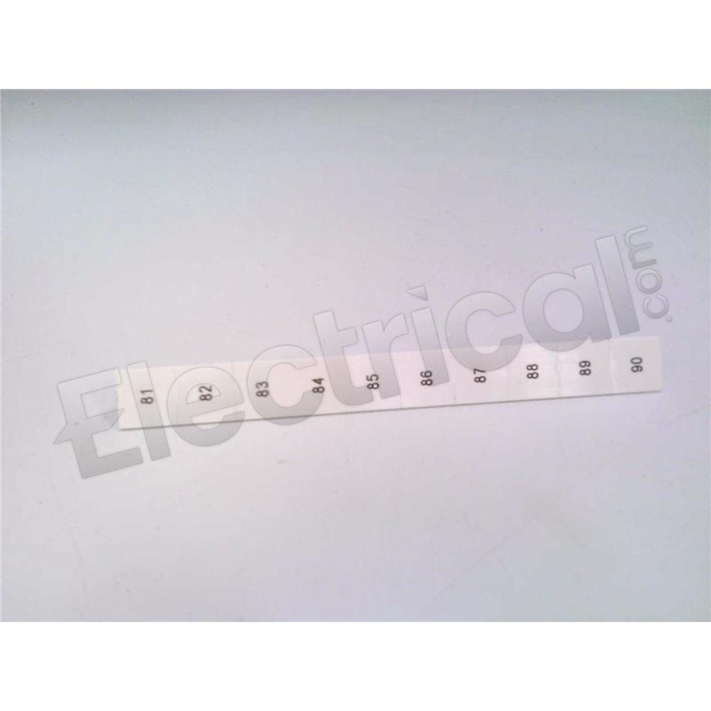 Phoenix Contact Part And Accessory ZB10,QR:FORTL.ZAHLEN 81-90