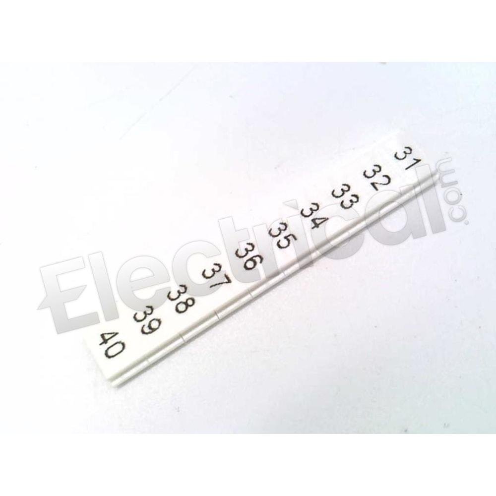 Phoenix Contact Part And Accessory ZBF 3,5,QR:FORTL.ZAHLEN 31-40
