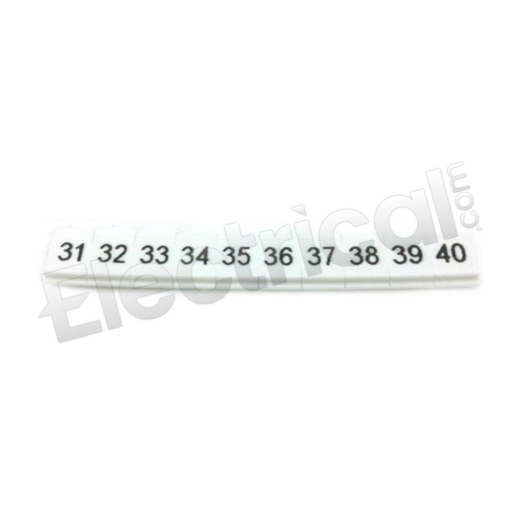 Phoenix Contact Part And Accessory ZBF 4,LGS:FORTL.ZAHLEN 31-40