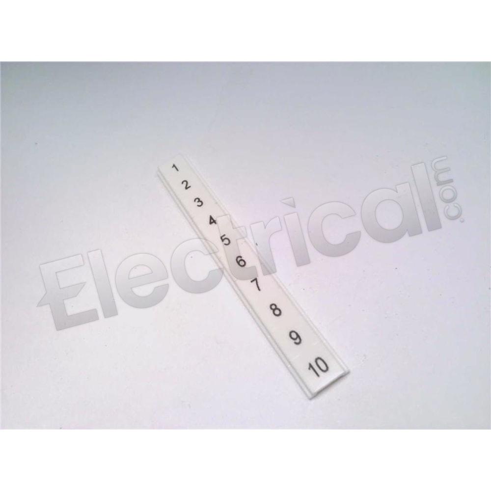 Phoenix Contact Part And Accessory ZBF 5,QR:FORTL.ZAHLEN 1-10