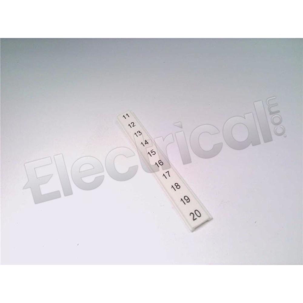 Phoenix Contact Part And Accessory ZBF 5,QR:FORTL.ZAHLEN 11-20