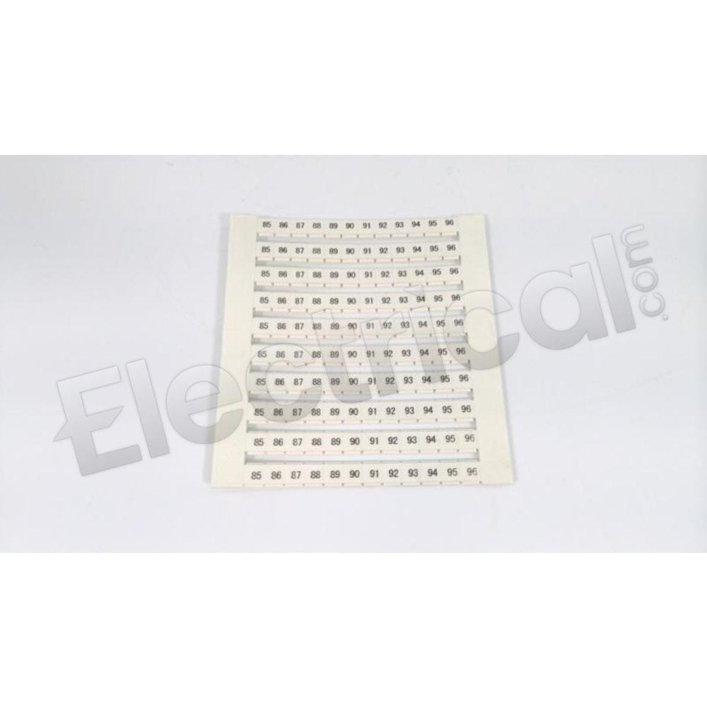 Phoenix Contact Part And Accessory ZBFM 5/WH,LGS:FORTL.ZAHLEN 85-96