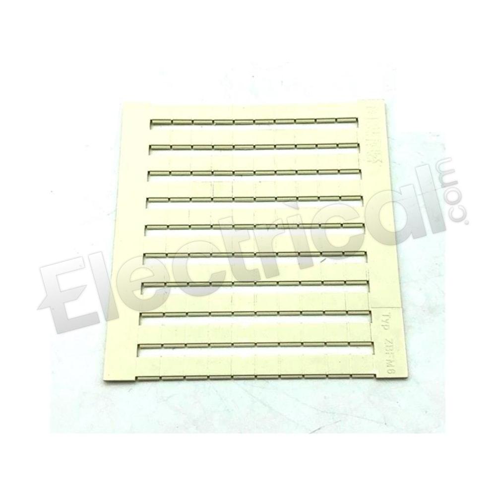 Phoenix Contact Part And Accessory ZBFM 6/WH:UNBEDRUCKT