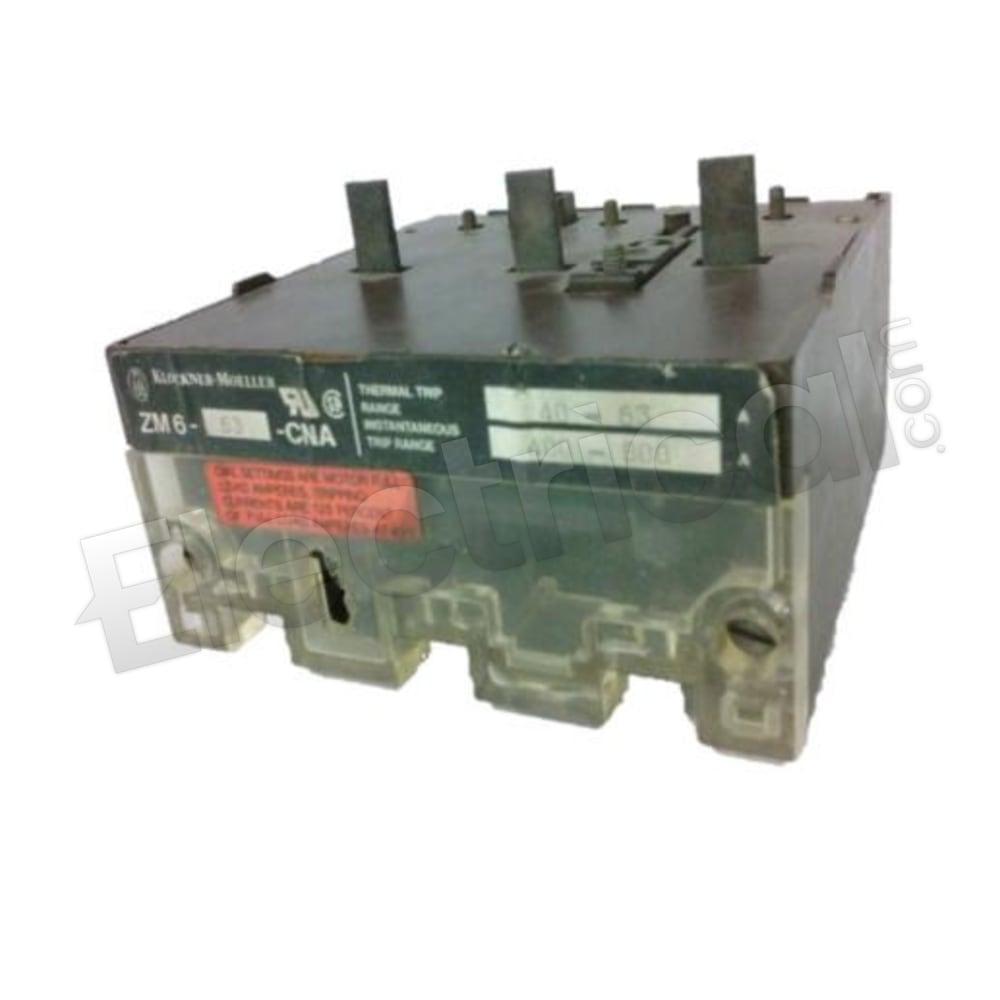 Eaton Trip Units And Programmers ZM6-63-CNA