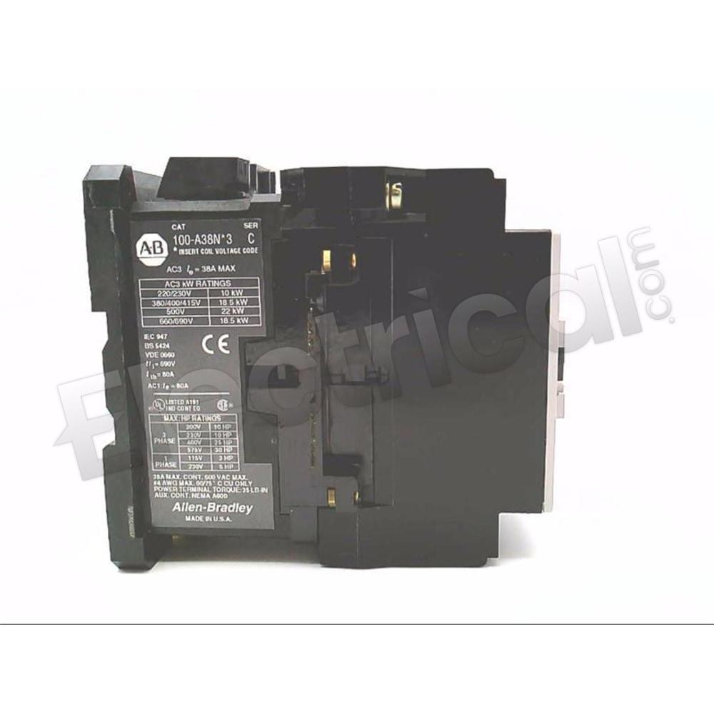 Allen-Bradley Contactor 100-A38NA3