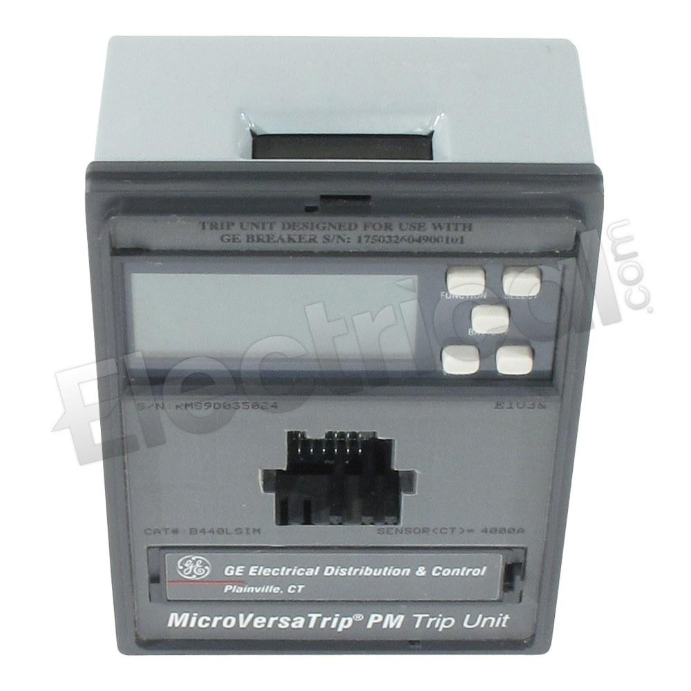 General Electric Trip Units And Programmers B440LSIM