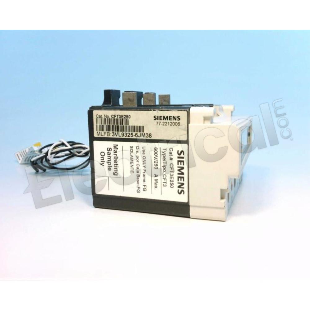 Siemens Trip Units And Programmers CFT3E250