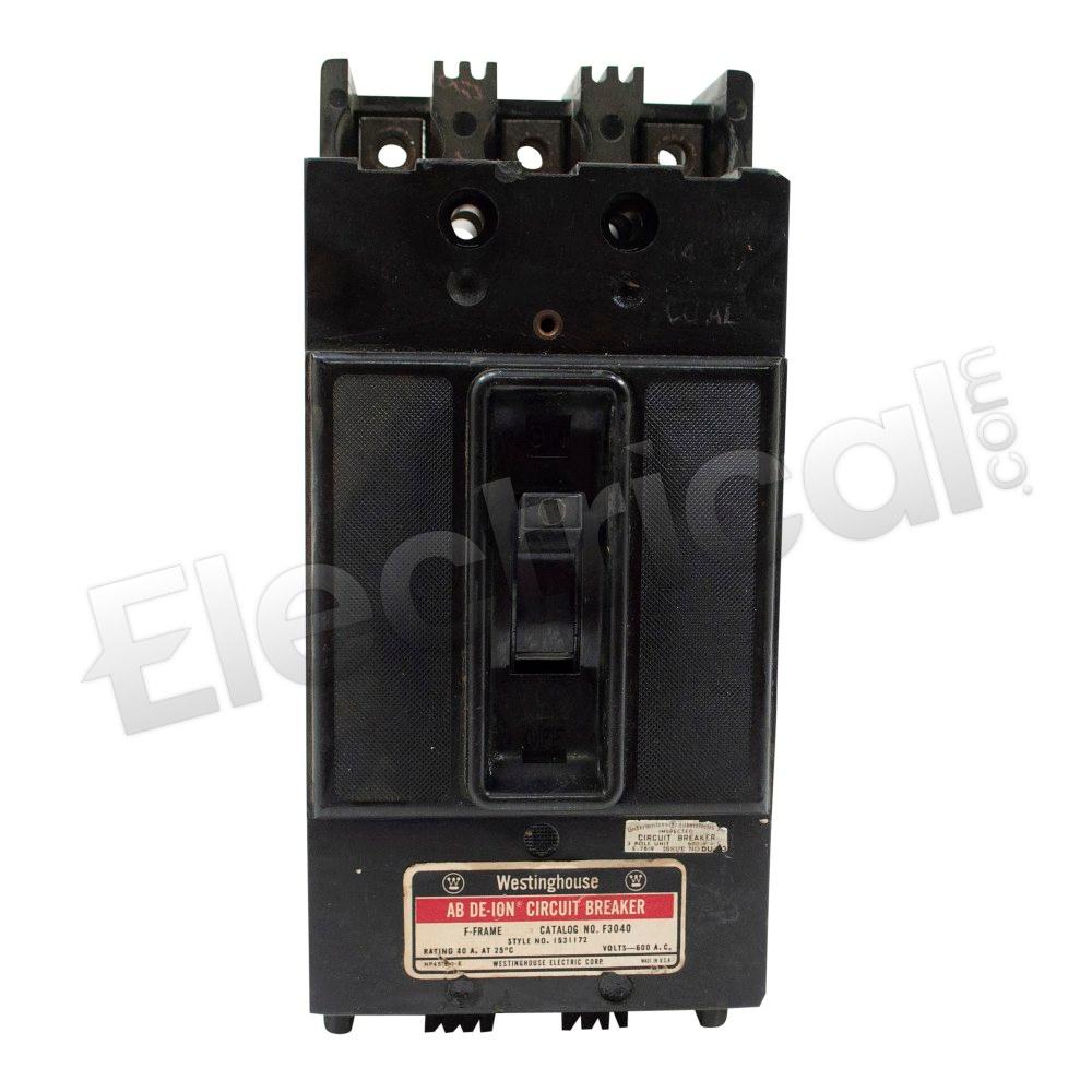 Westinghouse Molded Case F3060