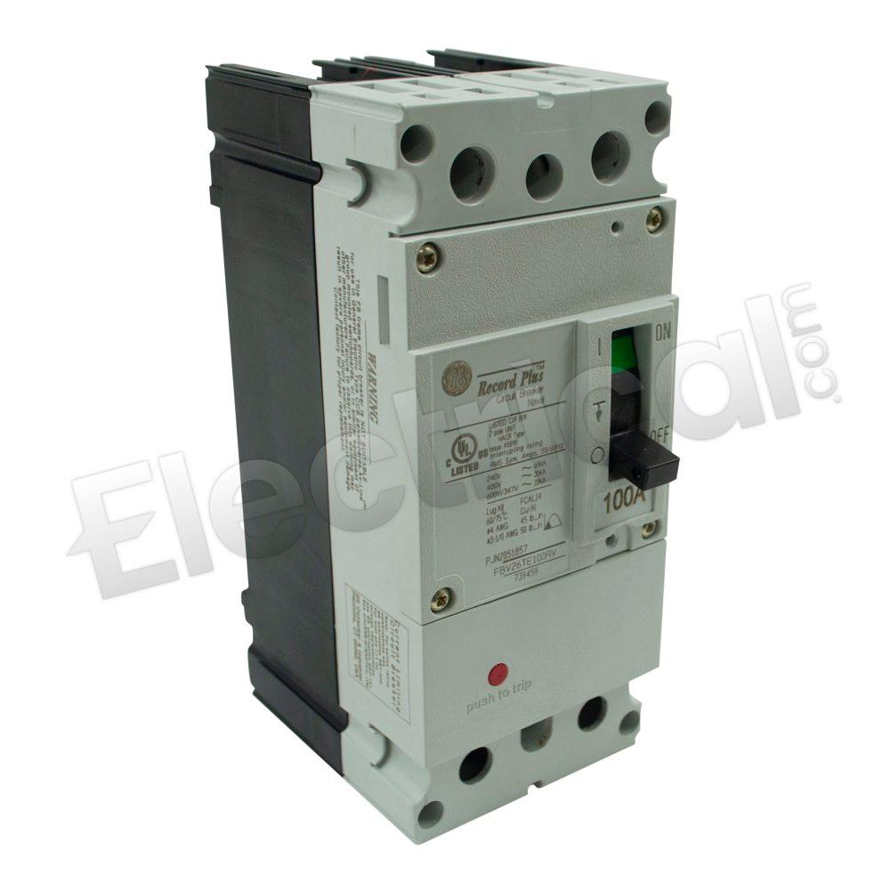 General Electric Molded Case FBV26TE100RV