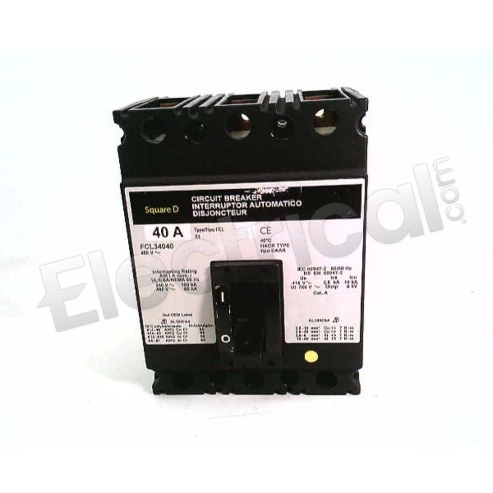 Square D Molded Case FCL340401422
