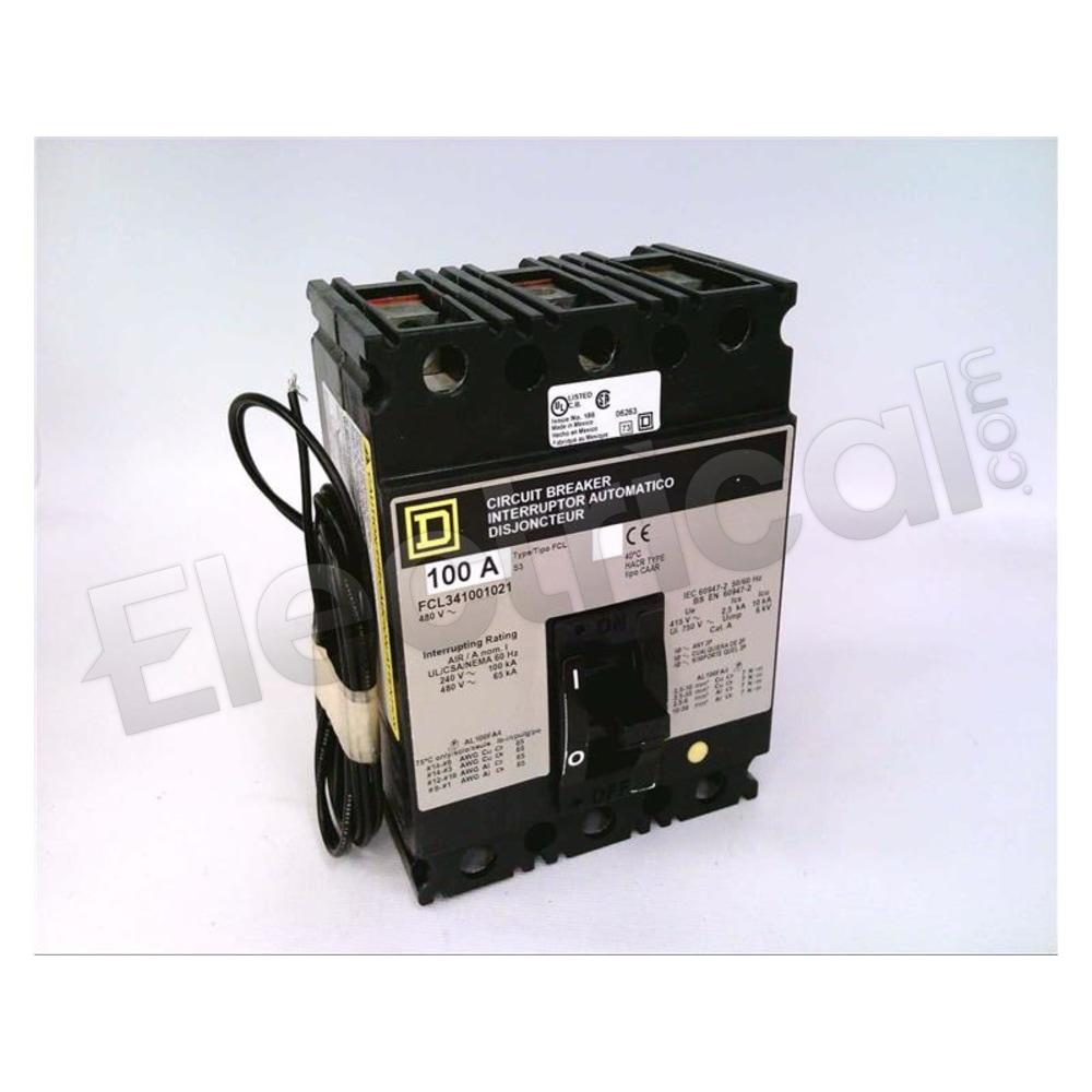 Square D Molded Case FCL341001422