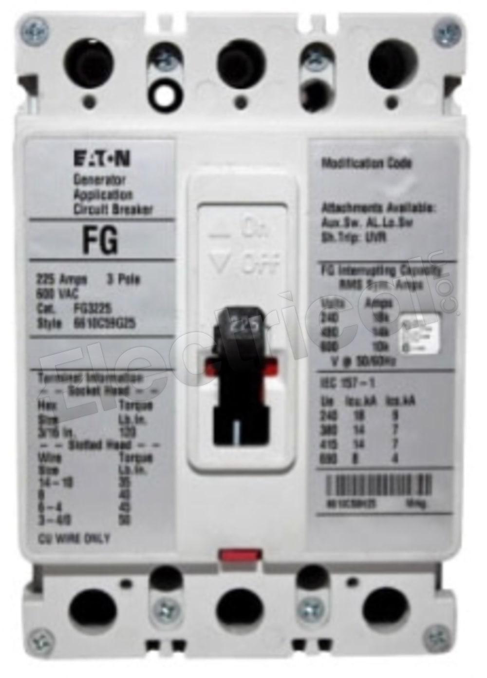 Westinghouse Molded Case FG3225S01
