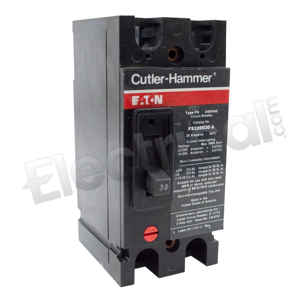 Cutler Hammer Molded Case FS220080A