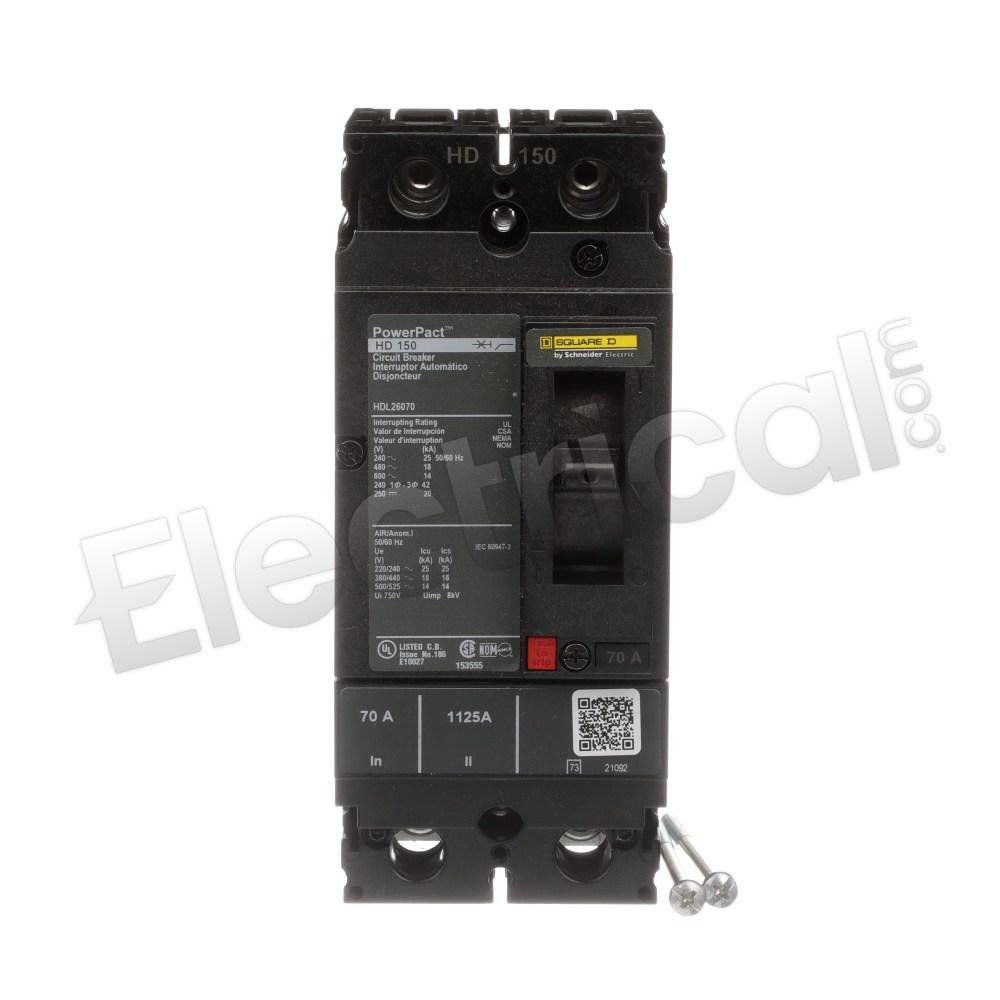Square D Molded Case HDL26070