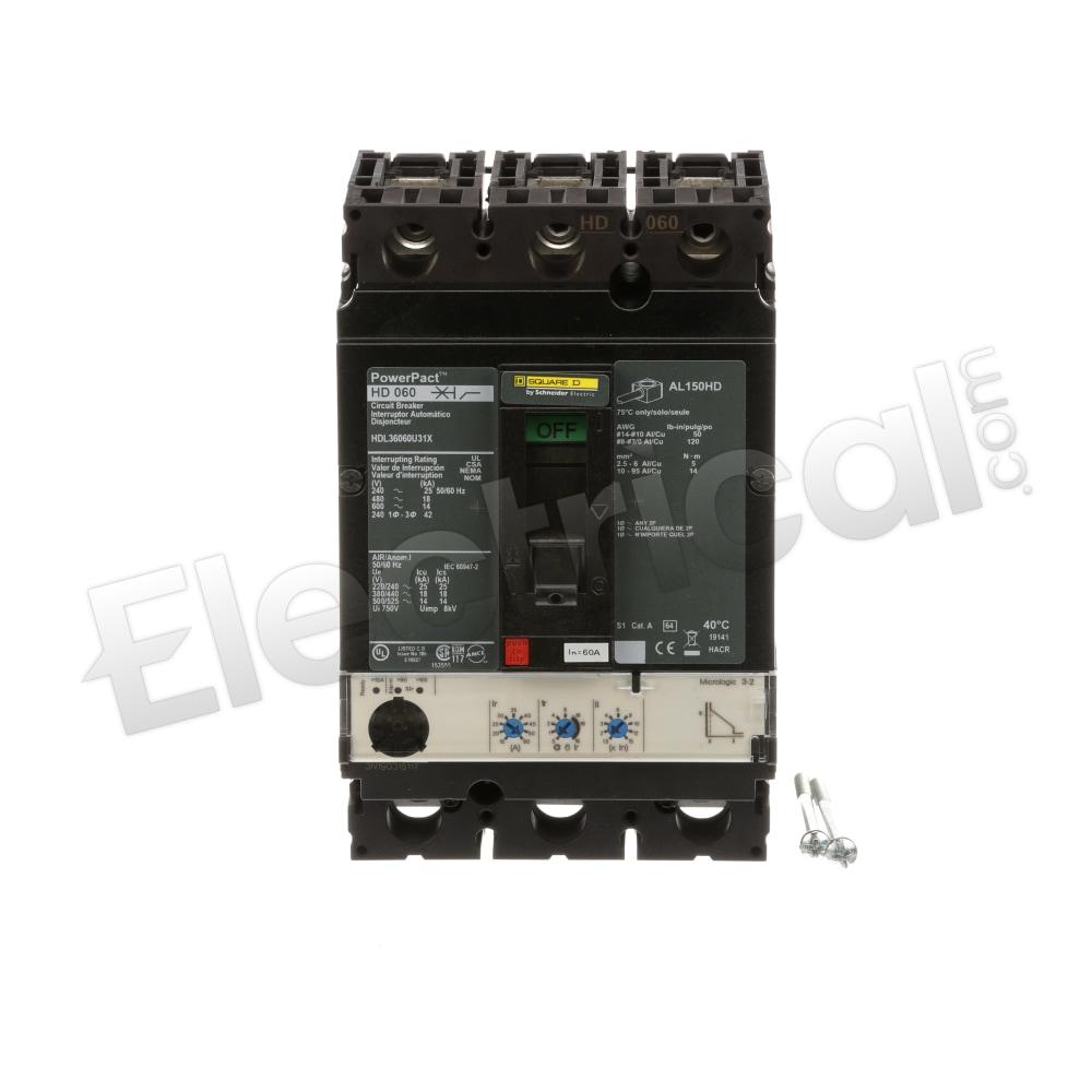 Square D Molded Case HDL36060U31XUSYP