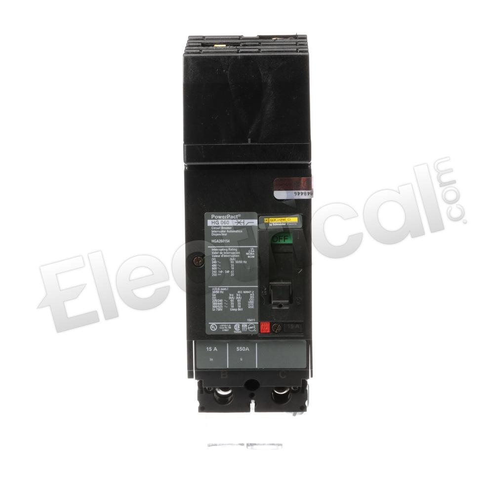 Square D Molded Case HGA260154AFSL