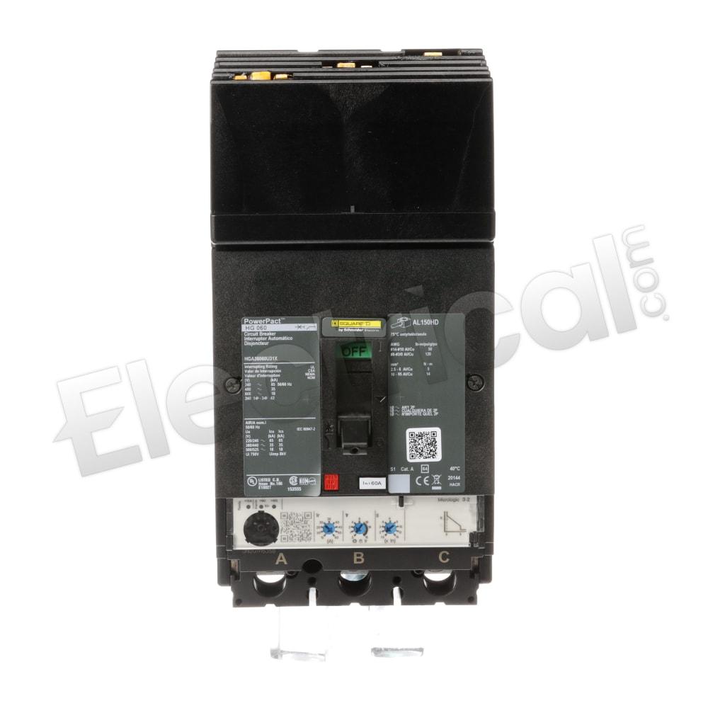 Square D Molded Case HGA36060U31X