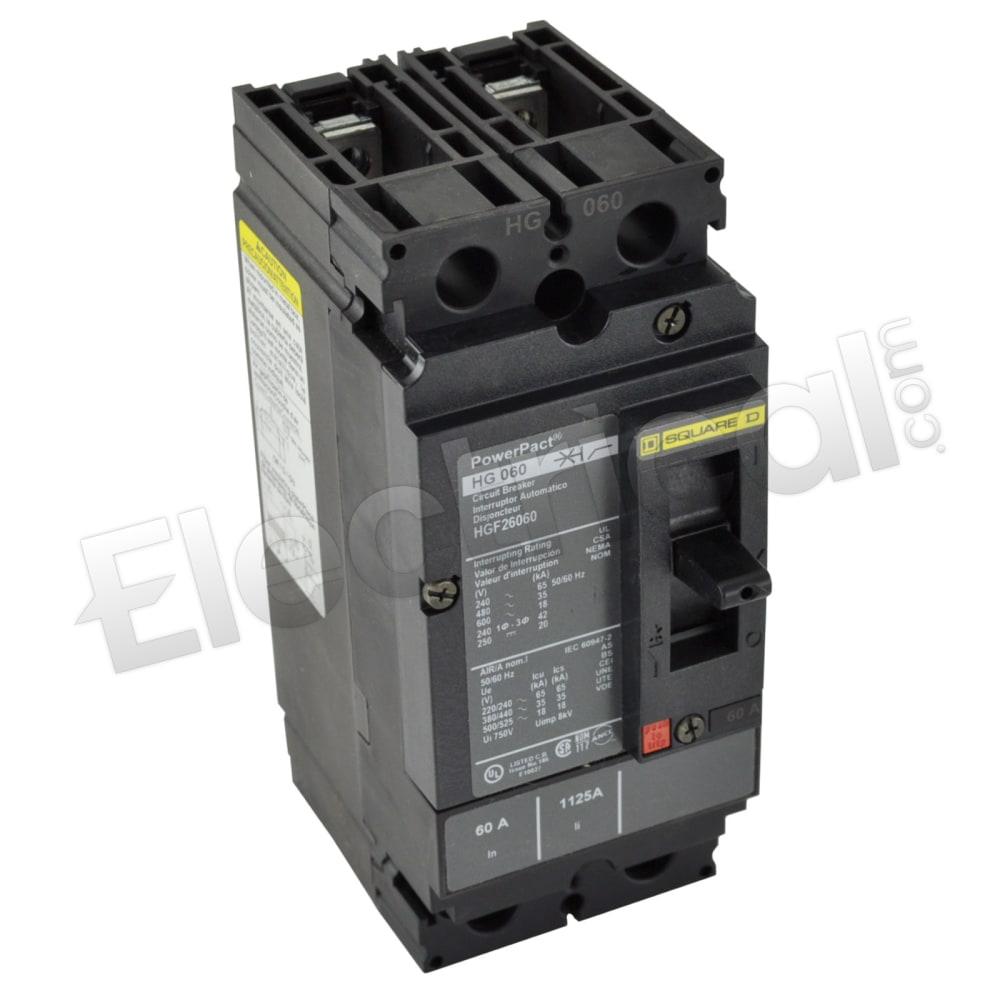 Square D Molded Case HGL26060AFSP