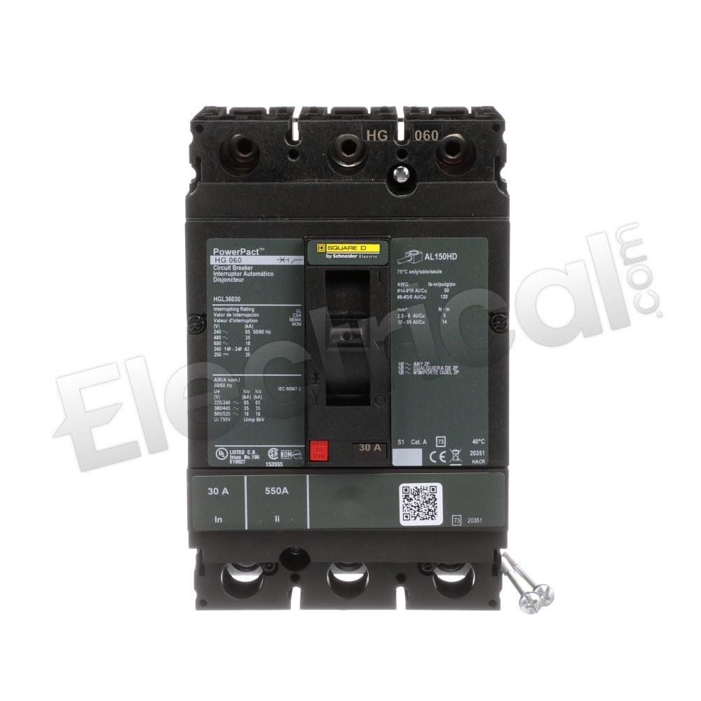 Schneider Electric Molded Case HGL36030