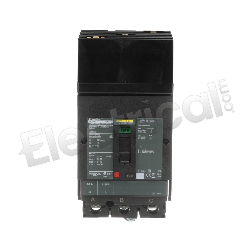 Square D Molded Case HDA36070AFUD
