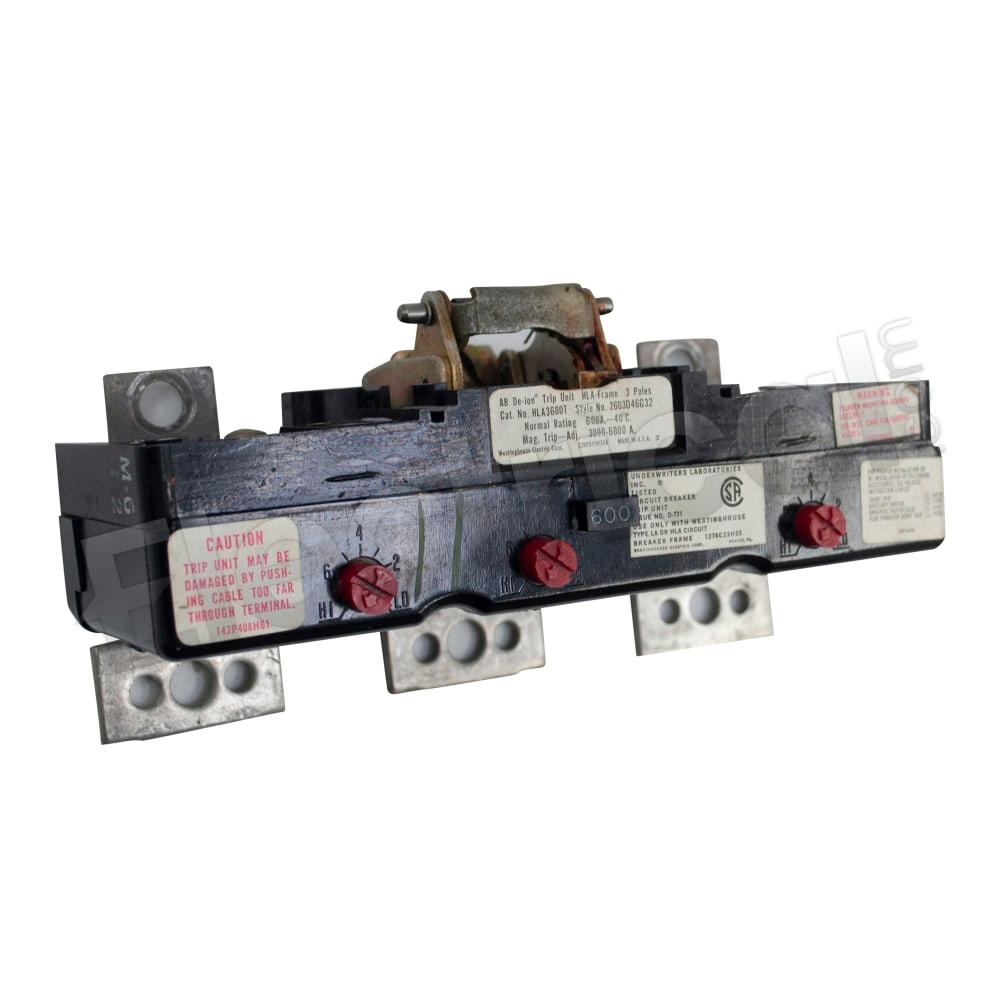 Westinghouse Trip Units And Programmers HLA3600T