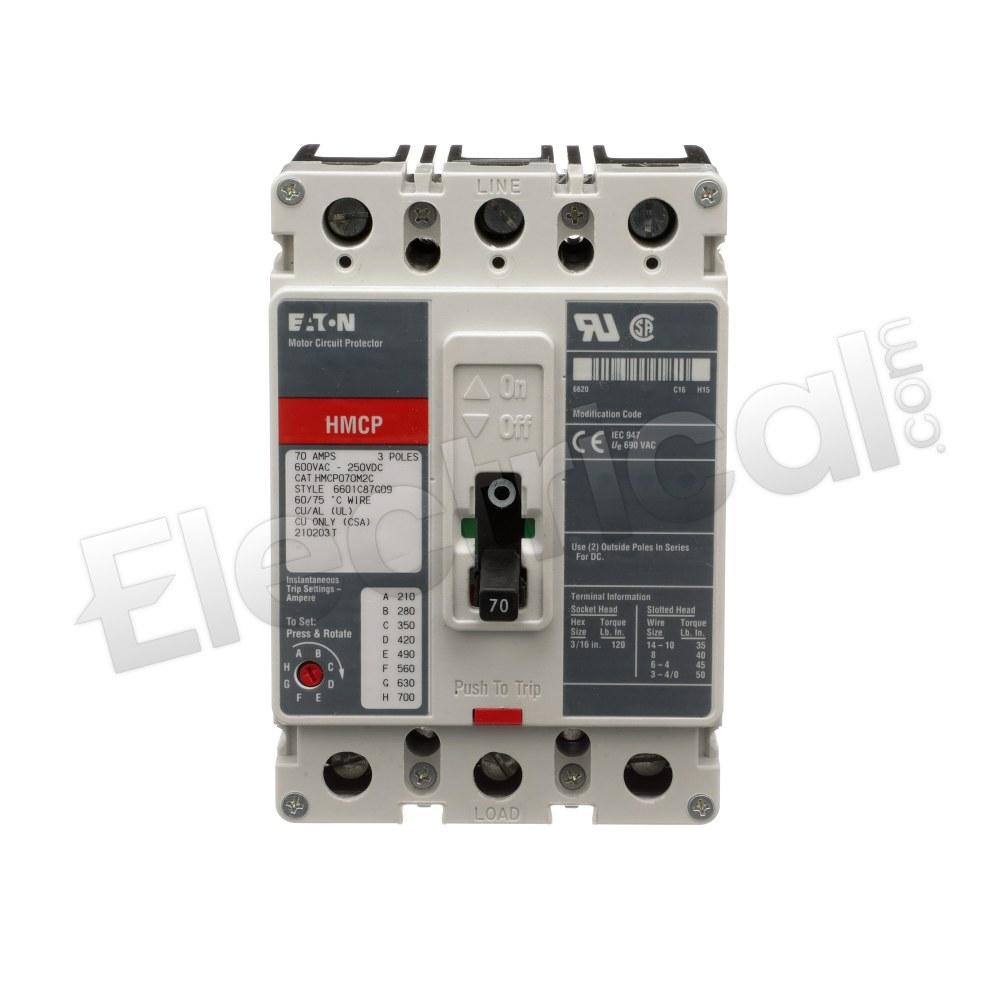 Eaton Molded Case HMCP070M2