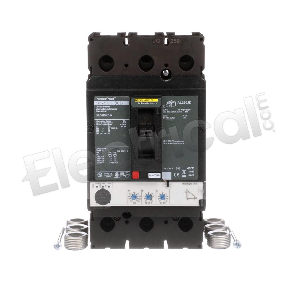 Square D Molded Case JGL36250U31X