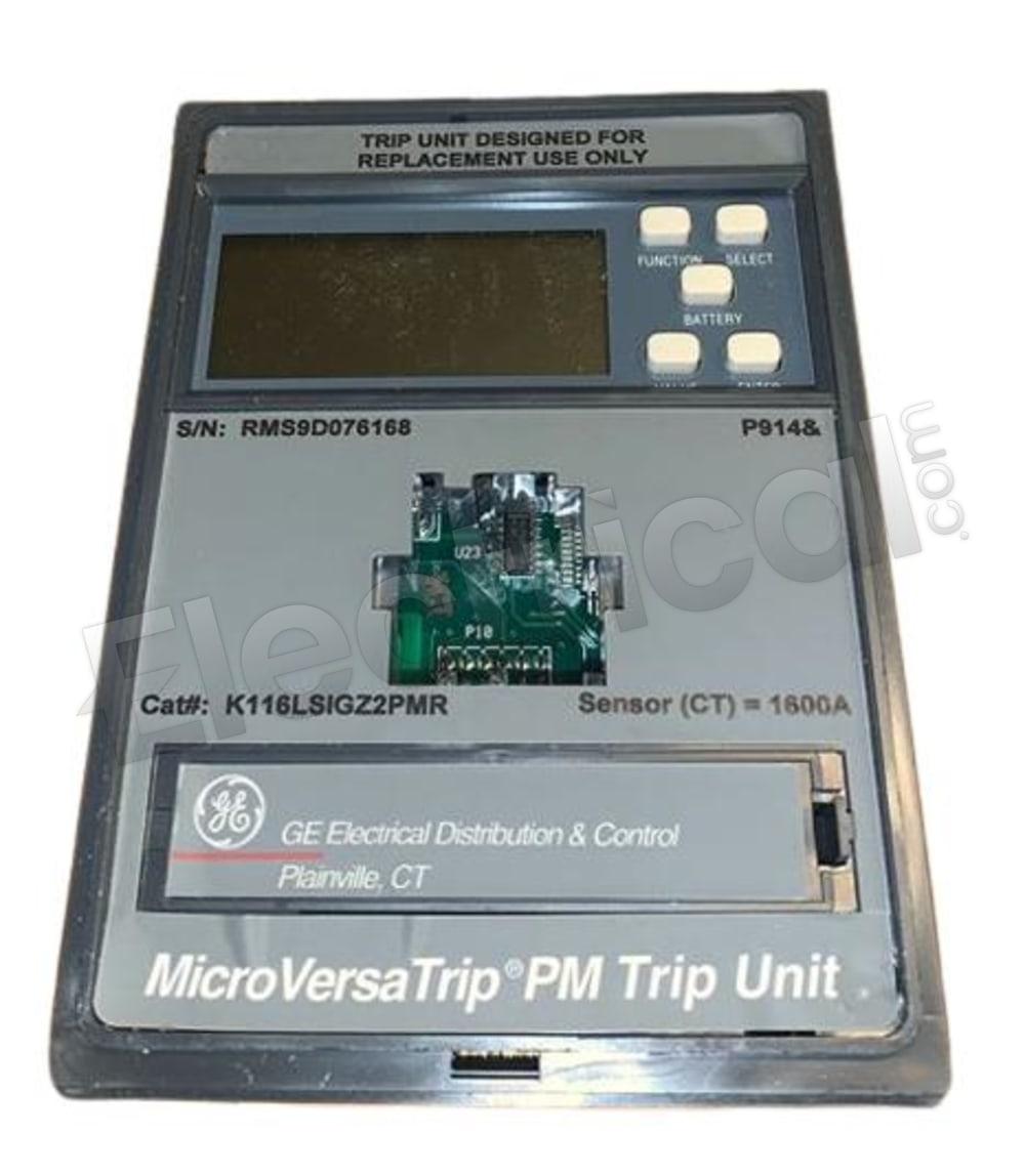 General Electric Trip Units And Programmers K116LSIGZ2PMR