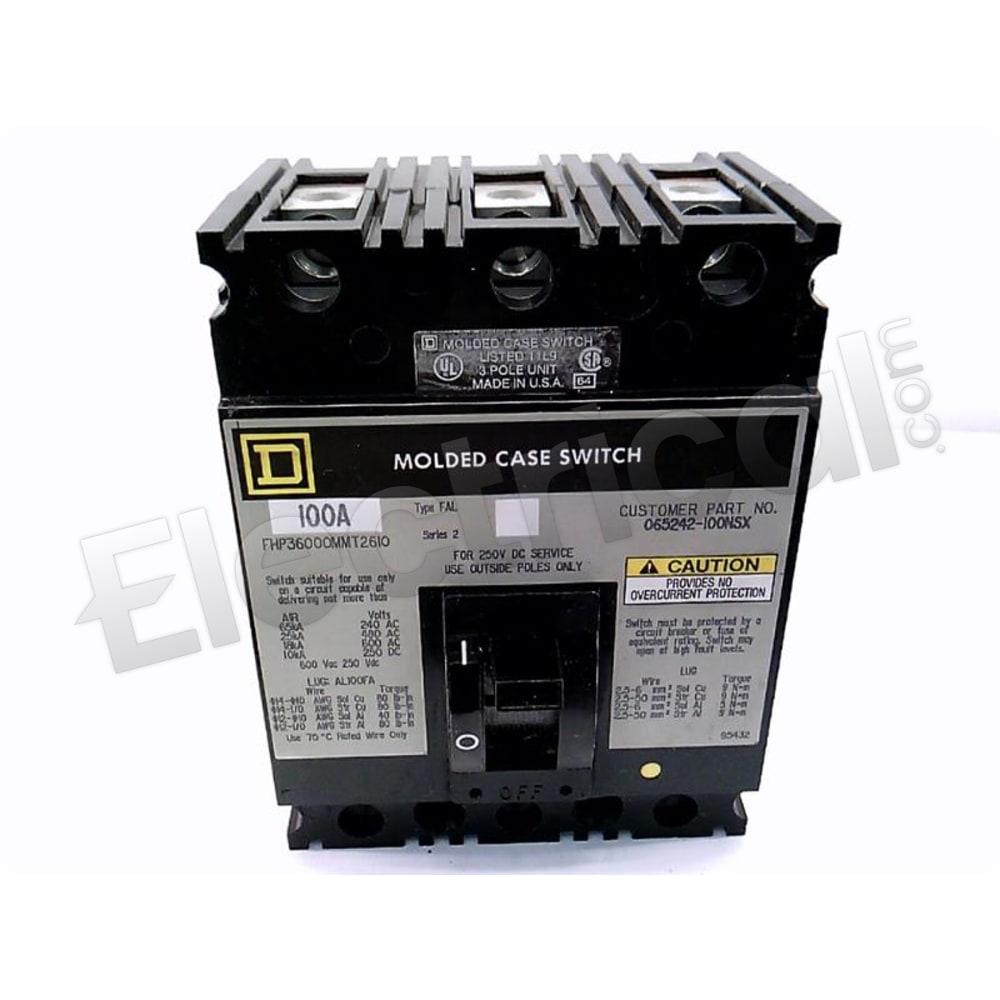Square D Molded Case KHP36000MMT