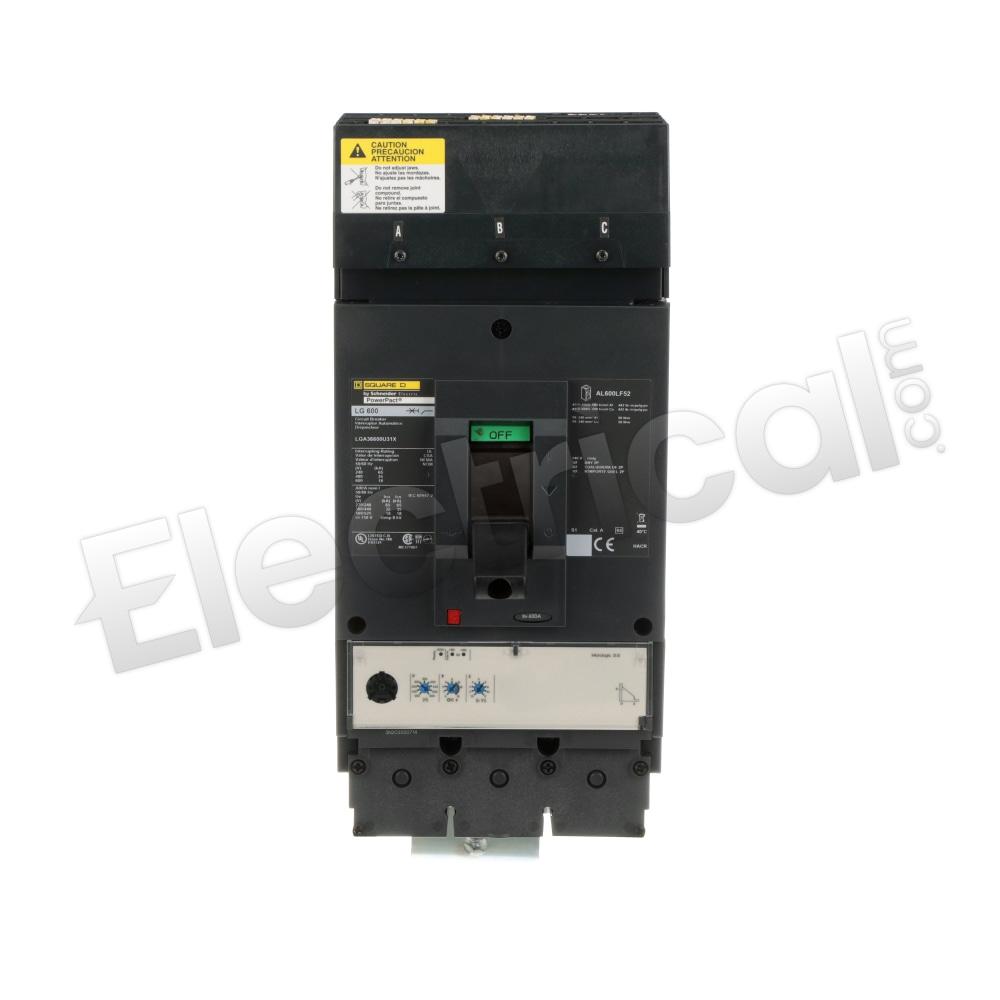 Square D Molded Case LGA36600U44XENYH2