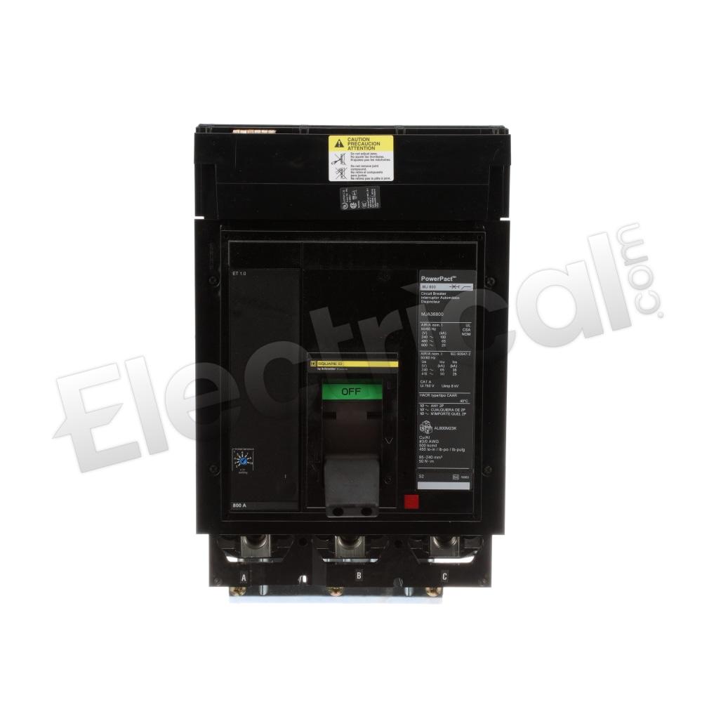 Square D Molded Case MJA36800E10