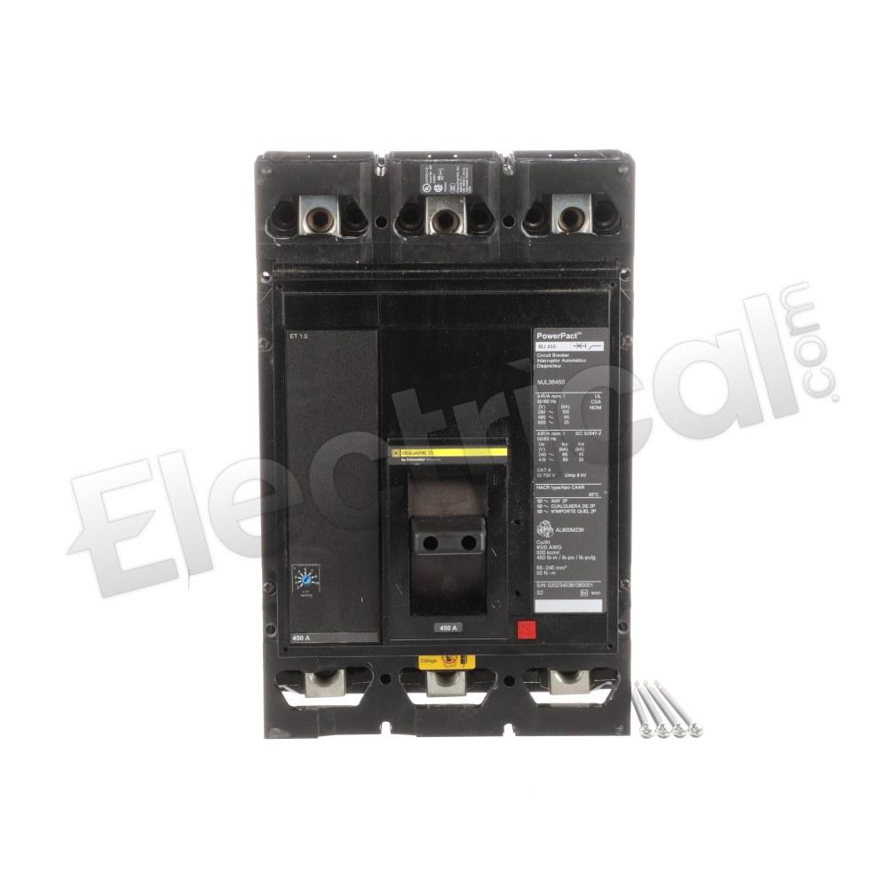 Square D Molded Case MJL36450SA